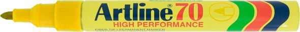 BildeArtline 70 Permanent Merkepenn 1.5 Gul