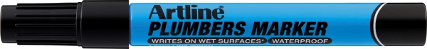 Artline Plumbers Merkepenn Sort