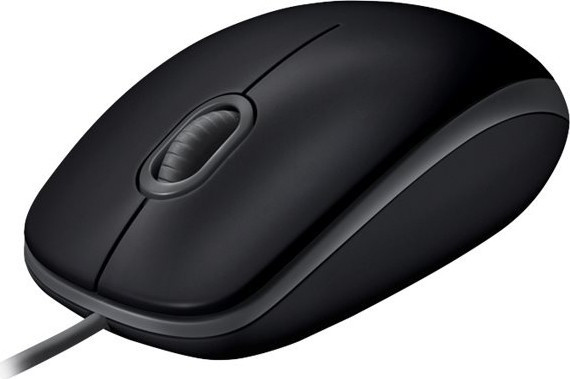 Logitech B110 Silent mus, Sort
