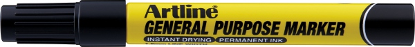 Artline General Purpose Merkepenn Sort