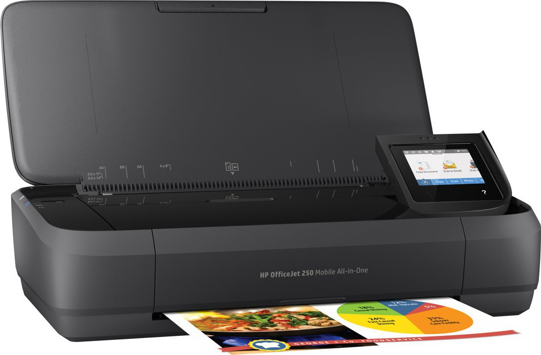 HP Officejet 250 mobile AiO printer
