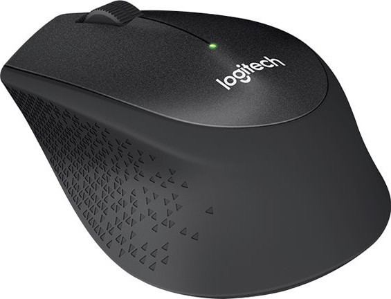 Logitech M330 Silent Plus Trdls mus, Sort