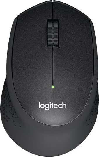 Logitech M330 Silent Plus Trdls mus, Sort