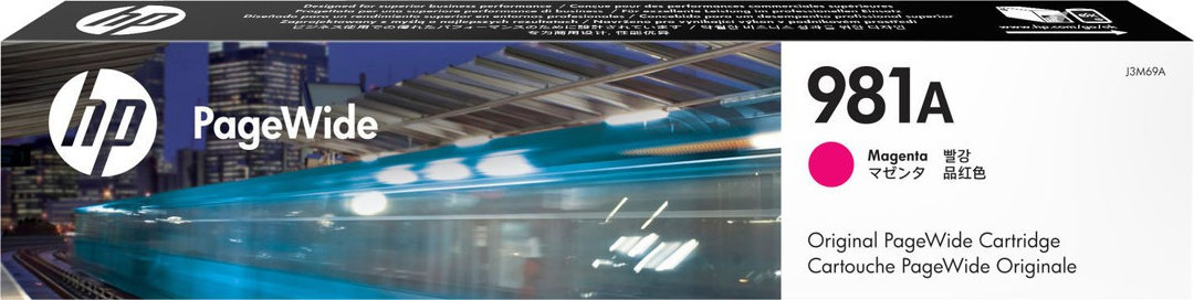 BildeBlekk HP J3M68A No 981A Cyan