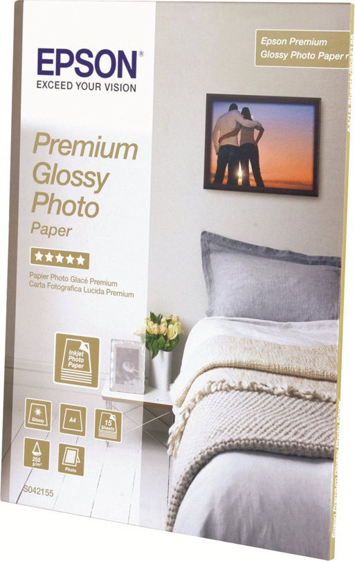 EPSON A2 Premium Glossy Photo Paper 250g, 25 sheets