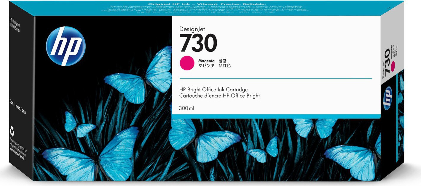 BildeHP no730 300 ml. Magenta DesignJet Ink Cartridge