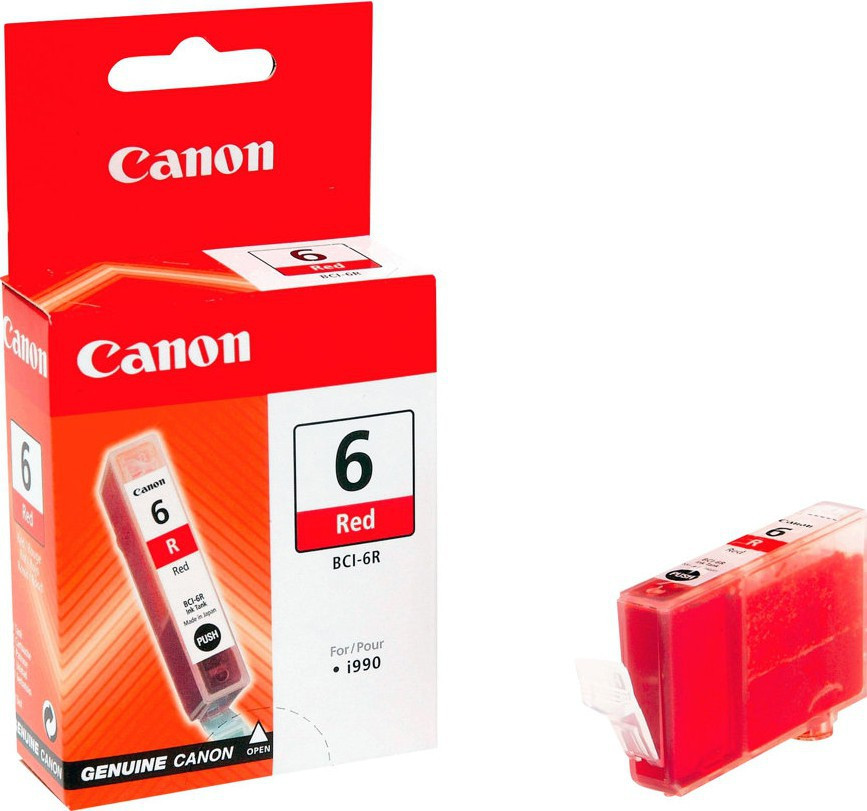 BCI-6R red ink cartridge
