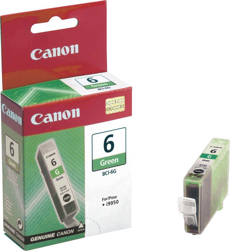 BCI-6G green ink cartridge