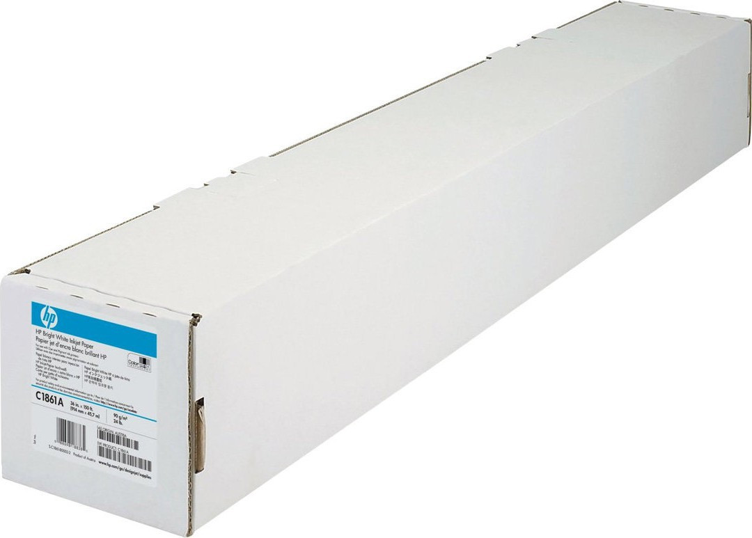 Bilde36'' Bright White 90g 914 mm x 91.4 m