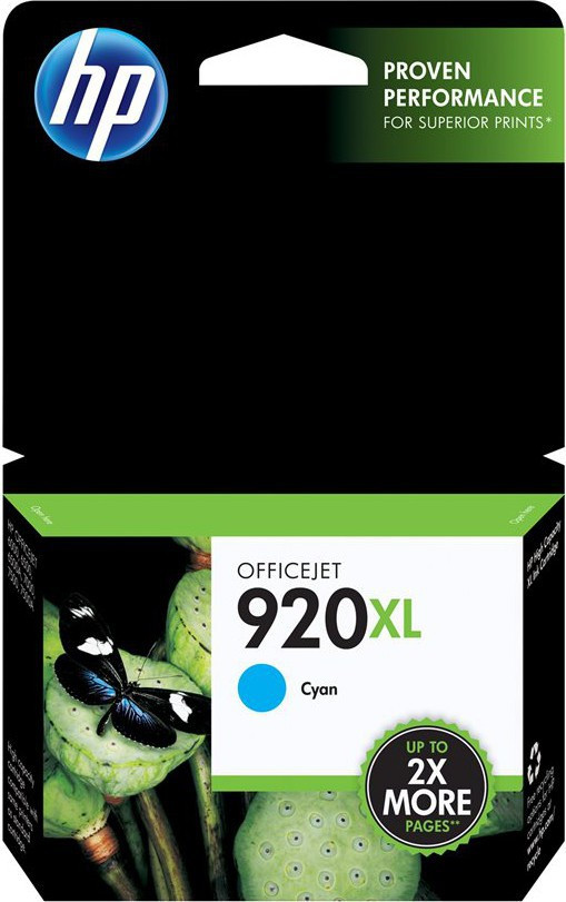 No920 XL officejet cyan ink cartridge