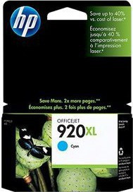 No920 XL officejet cyan ink cartridge
