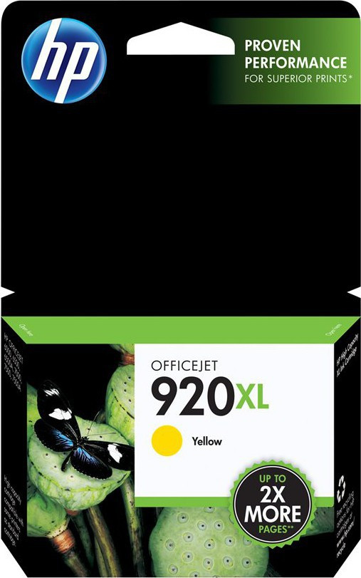No920 XL officejet yellow ink blistered