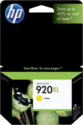 No920 XL officejet yellow ink blistered