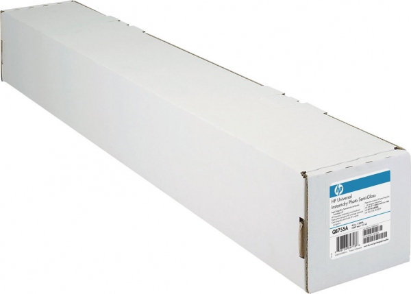 HP Papir Rull 42&quot; (1067mm) Universal Instant-Dry Photo Semi Gloss 190g 30m
