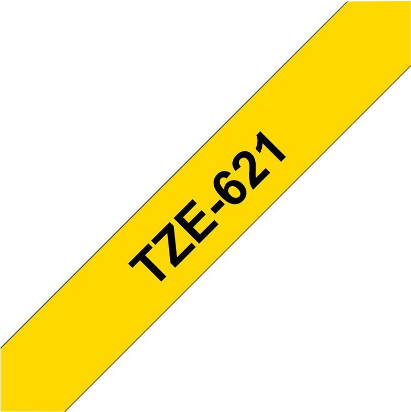 Brother TZe tape 9mmx8m black/yellow