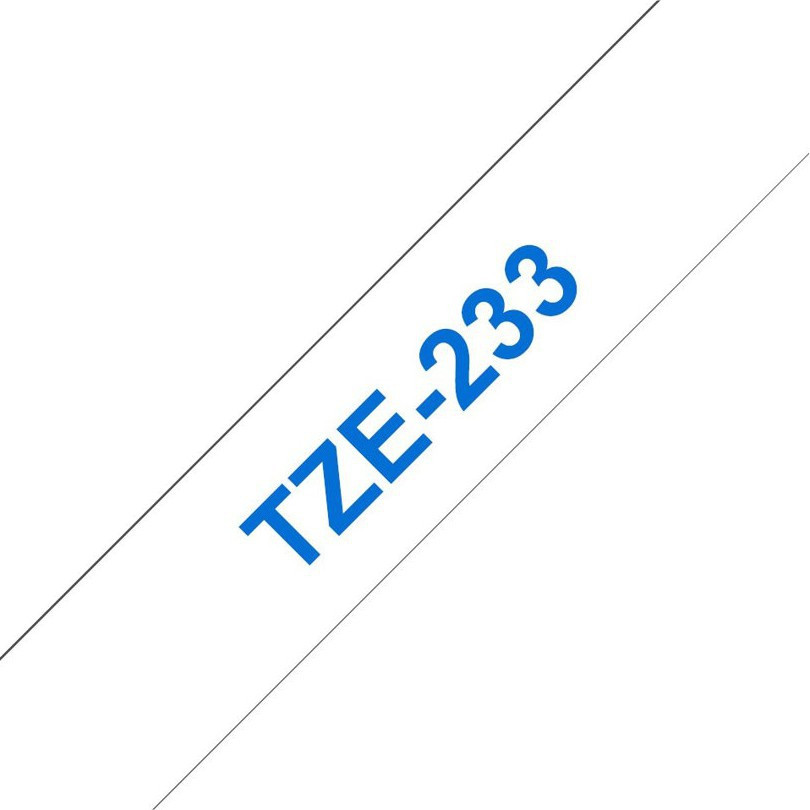 Brother TZe tape 12mmx8m blue/white