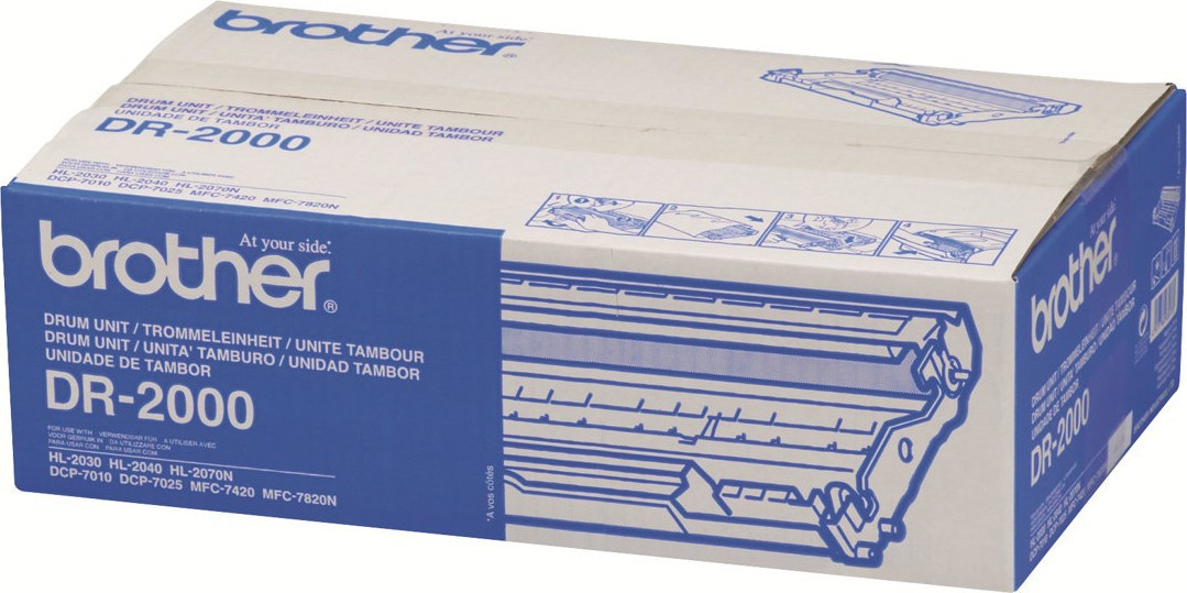 BROTHER Drum DR2000 DR-2000 Black