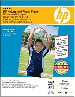 Bilde13x18 HP Advanced Glossy Photo 250 g/m² (25)