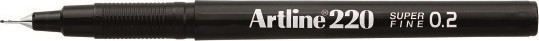 BildeArtline Fineliner 220 SF 0.2mm sort