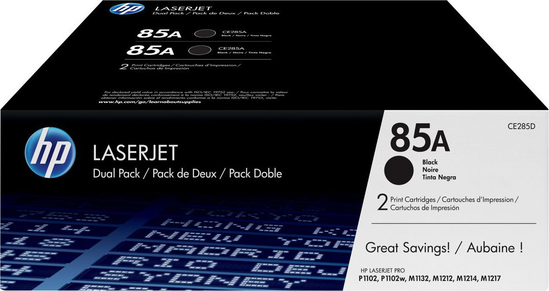 Toner HP CE285AD 85A sort (2)