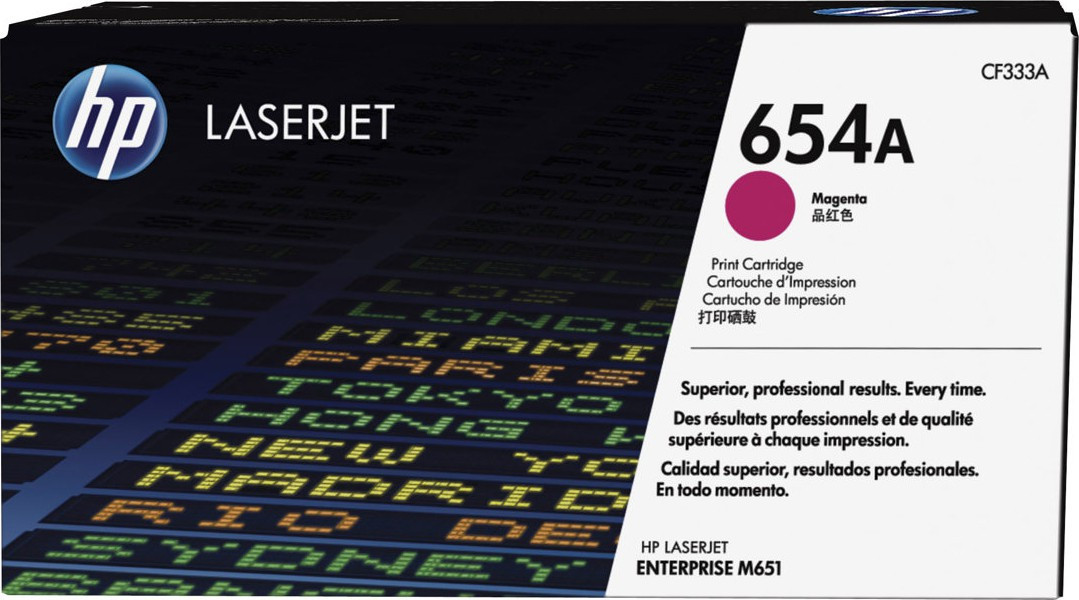 BildeColor laserjet 654A magenta toner