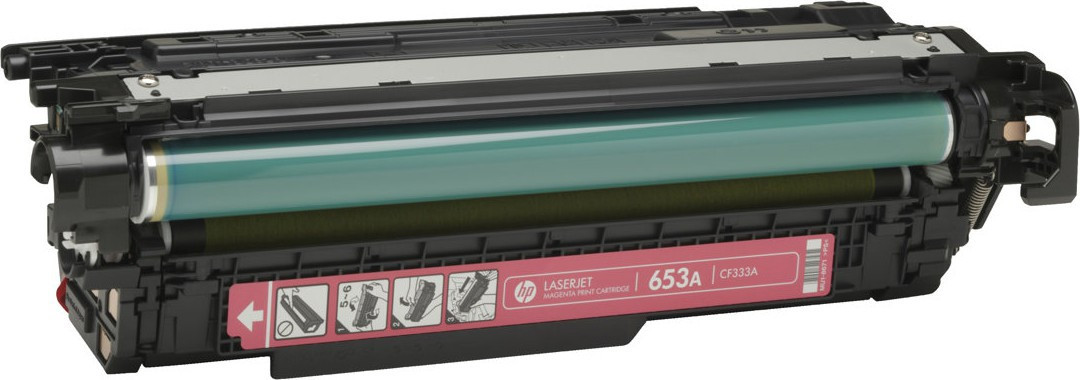 Color laserjet 654A magenta toner
