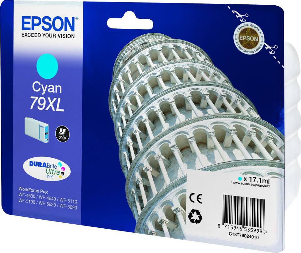T7902 Cyan Ink Cartridge XL