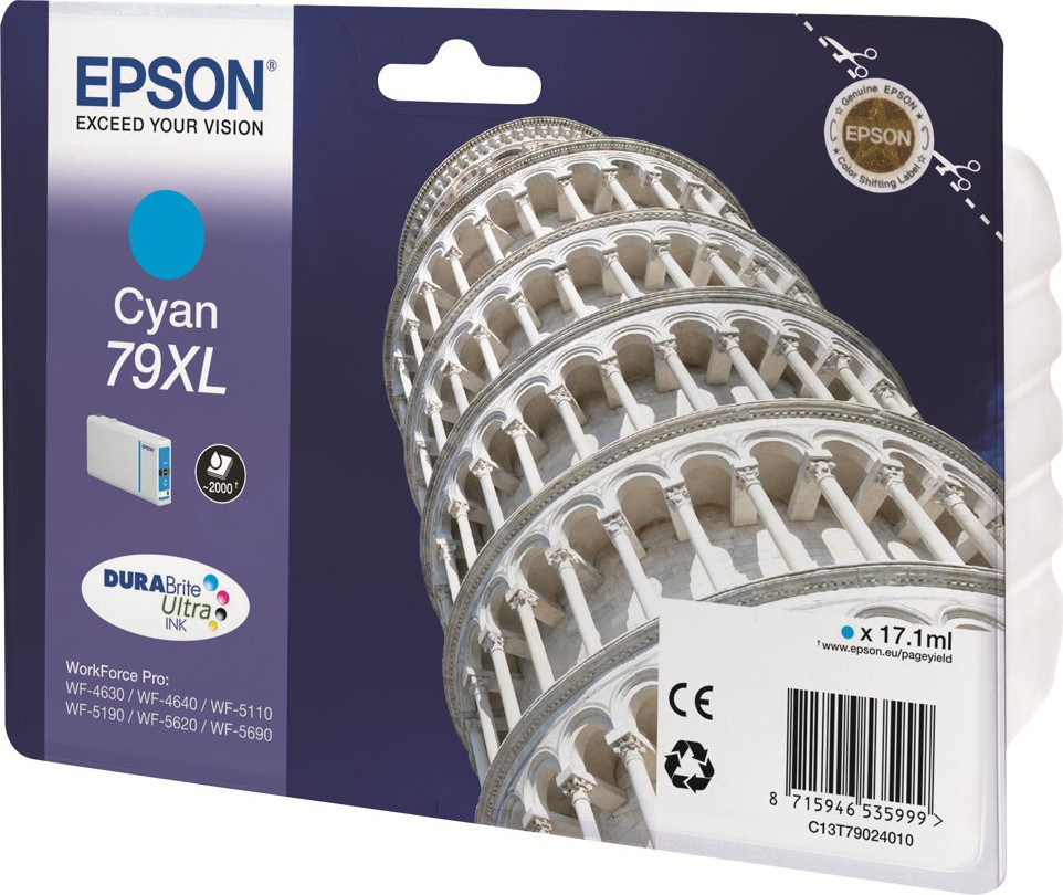 T7902 Cyan Ink Cartridge XL