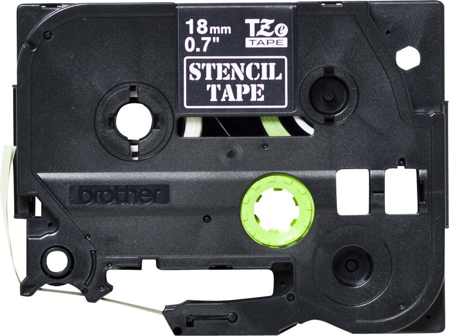 Brother 18mmx3m stenciltape black