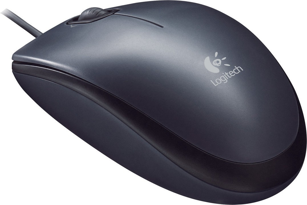 Logitech M90 HD Optisk Mus, Sort