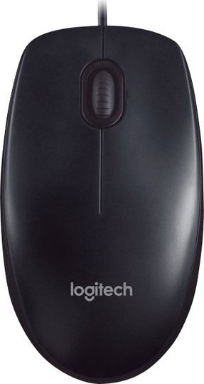 Logitech M90 HD Optisk Mus, Sort