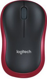 Logitech M185 Trdls mus, Rd