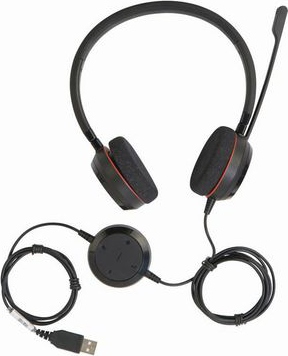 JABRA Evolve 20 MS Stereo HD Audio Microsoft certified IN