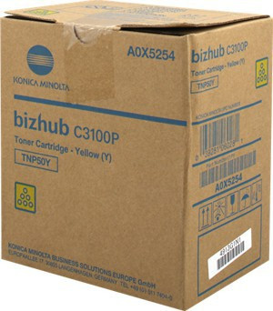 BildeBizhub C3100P yellow toner