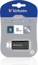 USB 2.0 Store ´N´ Go Pin 8GB, Black