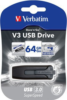 USB 3.0 Store ´N´ Go SuperSpeed V3 64GB, Black