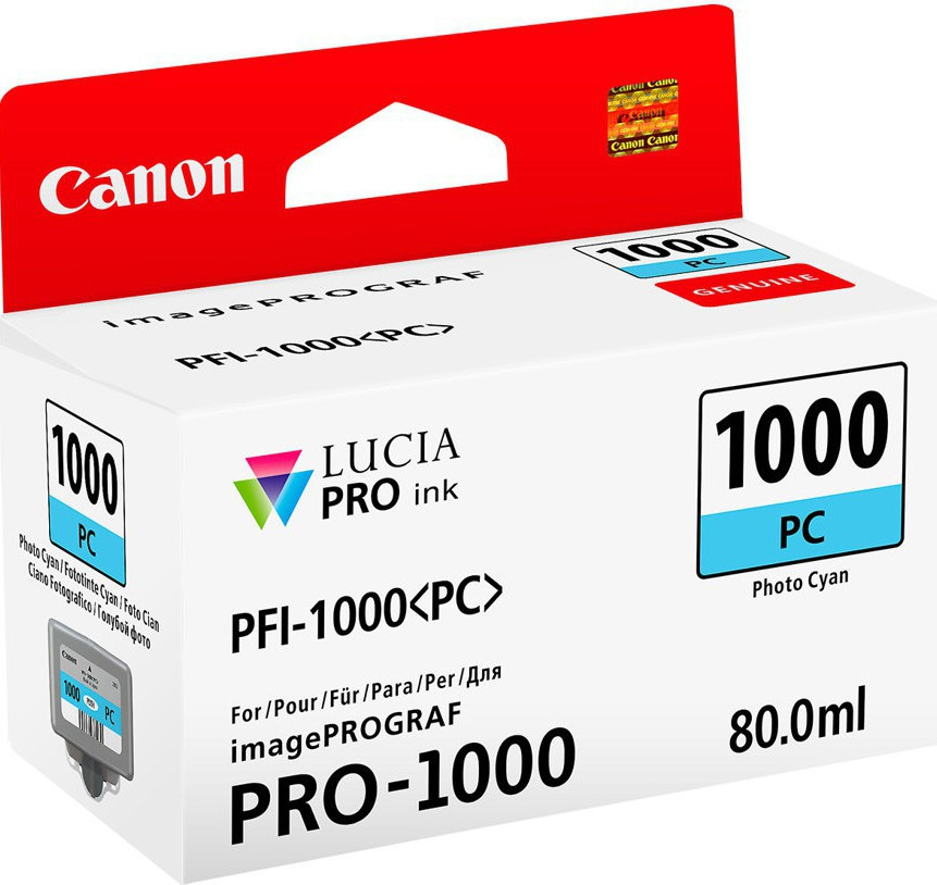 PFI-1000 photo cyan ink tank