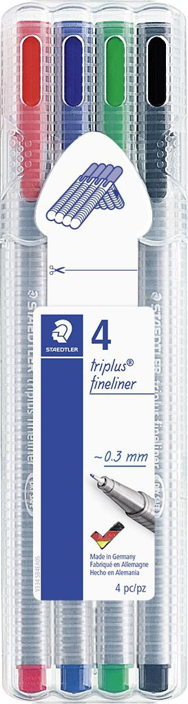 BildeSTAEDTLER Fineliner Triplus 0,30mm assortert (4)