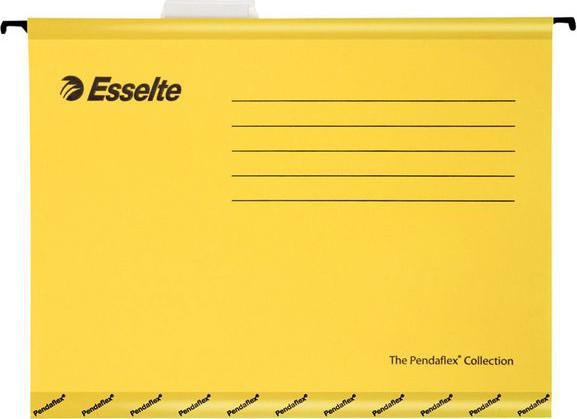 Esselte Hengemappe standard A4 gul (25)