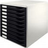 Leitz Skuffkabinett m/10 skuf. A4 sort