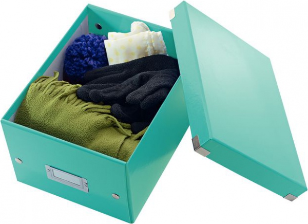 Leitz Oppbevaringsboks Click&amp;Store M WOW isbl