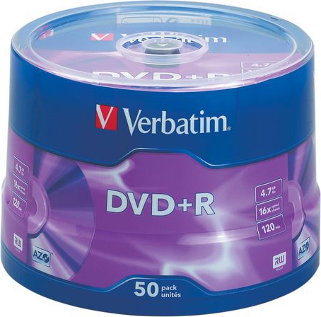 DVD+R 16x 4,7GB spindle (50)