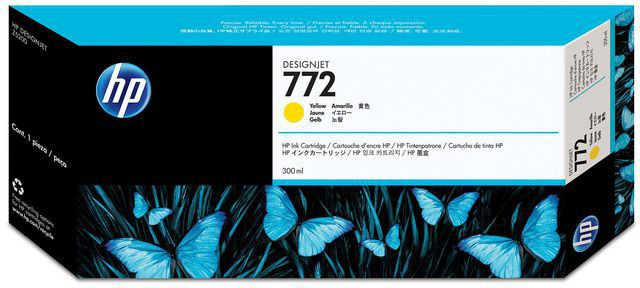 BildeNo772 yellow ink cartridge, 300 ml