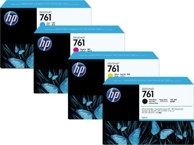No761 yellow ink cartridge, 400ml