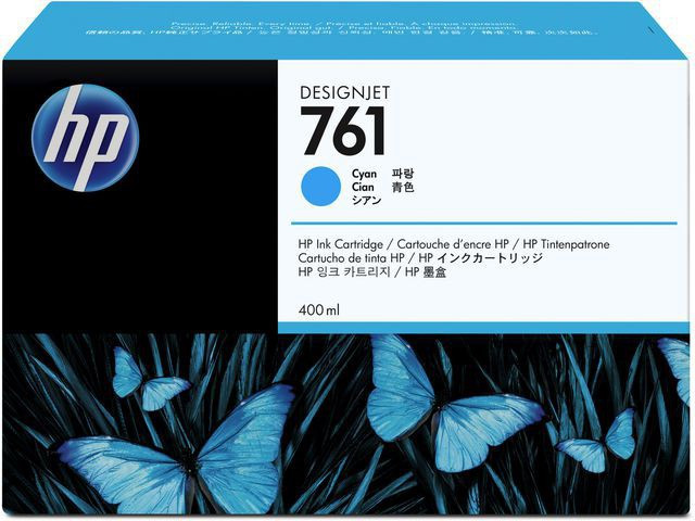 BildeNo761 cyan ink cartridge, 400ml