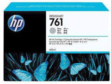 No761 grey ink cartridge, 400ml