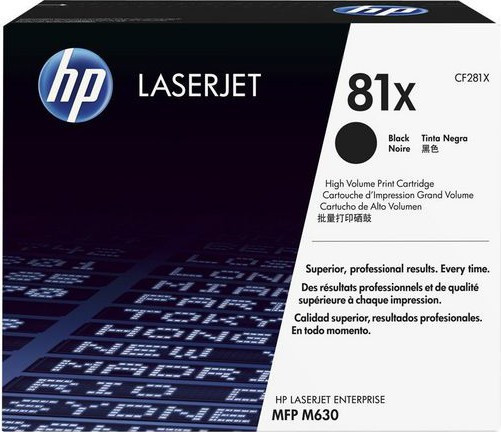 HP Toner CF281XC 81X Black Contract