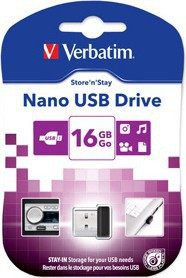 USB 2.0 Store ´N´ Stay Nano 16GB, Black