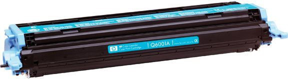 HP Toner Cyan 124A (2.000 sider) Q6001A