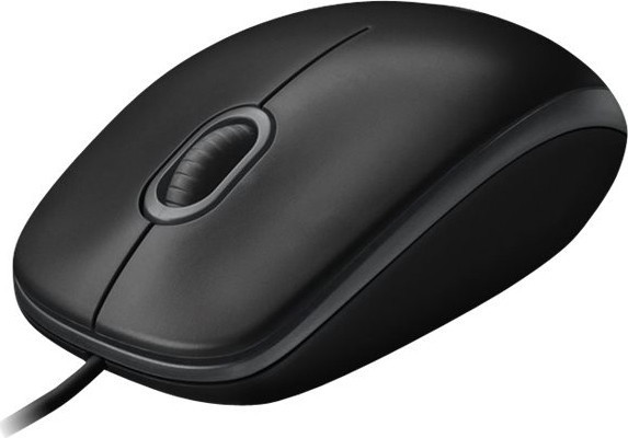 Logitech B100 Kablet Optisk Business Mus, Sort (OEM)